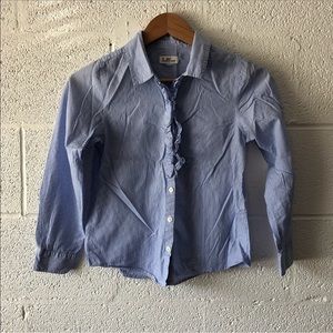 Vineyard Vines striped button down top sz: 12